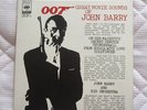 GREAT MOVIE SOUNDS OF john barry JAPAN EP james bond