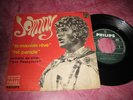 SP 45T LABEL VERT BOF LES PONEYTTES JOHNNY HALLYDAY