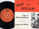 RARE SWEDEN/NORWAY Bob Dylan Like a Rolling Stone 1965