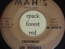 LEE ROGERS  - Troubles - MAH'S  -  Detroit  7'