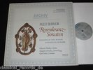 ARCHIV 2LP BIBER ROSENKRANZ-SONATEN VIOLIN MELKUS NM
