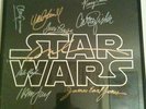 Autographed 1977 Star Wars Soundtrack w/ 9 signatures