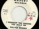 Northern Soul R&B Mod Deep 45 WALTER RHODES on Mascot