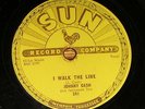1956 Rock 78 rpm - JOHNNY CASH I Walk The Line  SUN #41