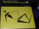 MILES DAVIS Relaxin PRESTIGE Jazz Lp