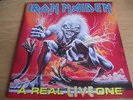 IRON MAIDEN   A REAL LIVE ONE ** 1993 EMI LP w/ INNER