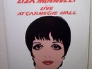 Liza Minnelli  LP Live Carnegie Hall Andy Warhol cover