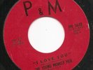 The Young Monkey Men - I Love You P&M 1967 Garage 45 EX