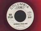 BOB DYLAN Subterranean Homesick Blues RED VINYL PROMO 
