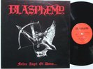BLASPHEMY -Fallen Angel of Doom LP 1990 ORIG.Wild Rags