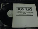 DON RAY got to have loving RADIO PROMO 1978 disco soul