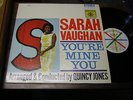 Sarah Vaughan 50s JAZZ VOCAL LP Youre Mine You STEREO