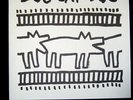 KEITH HARING 12” ART COVER DOG EAT DOG /LIM. 500 COPIES