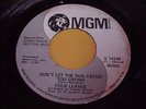 Four Leaves: Don't Let The Sun Catch You Crying 45