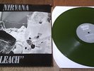 RARE Nirvana Bleach Green Vinyl TUP LP6 UK