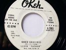 R & B 45 * Lloyd Fatman * Good gracious * Vg+ promo
