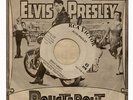Elvis WLP Roustabout/One Track heart & promo sleeve