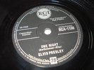 ELVIS PRESLEY - ONE NIGHT - UK RCA.1100 -RARE 78