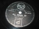ELVIS PRESLEY- ALL SHOOK UP - RARE RCA NEW ZEALAND 78