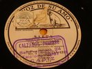 FLAMENCO 78 rpm RECORD VsA MANUEL VALLEJO Saetas RARE