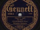 78 RPM Wolverine Orch Gennett 5408 in V+  (Bix)