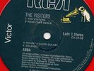 ABBA-THE VISITORS-RARE EL SALVADOR RCA LABEL-RED VINYL