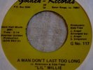 LIL WILLIE & ROCKIN' IMPERIALS A Man FUNK Soul 45 NM