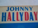 JOHNNY HALLYDAY EP 432780 LETTRE DECALE SUR HALLYDAY