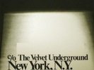 VELVET UNDERGROUND The VU show catalog ORiG KUGELBERG
