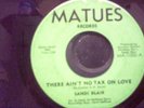 RARE FUNK 45 SANDI BLAIR AIN'T NO TAX ON MATUES LBL VG+