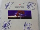 DEPECHE MODE Music for the Masses SIGNED LP DAVE GAHAN