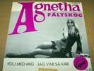 ABBA Agnetha Fältskog RARE 45 rpm Cupol  + PS 1967