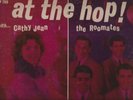 RARE 1961 CATHY JEAN & ROOMATES-AT THE HOP LP ROCK VG+