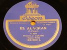 TANGO 78 rpm RECORD Odeon ORQUESTA FRANCISCO CANARO