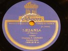 TANGO 78 rpm RECORD Odeon ORQUESTA FRANCISCO CANARO