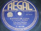 MEXICO 78 rpm RECORD Regal TRIO LOS PANCHOS Spanish
