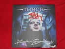 Blauer Samt Vinyl Torch Album Handsigniert