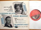 BACH GIOCONDA DE VITO MENUHIN Händel HMV BLP 1046 RARE