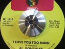 Al Gonzalez - I Love You Too Much - Latin Boogaloo 45