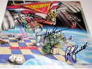TRIUMPH Just A Game Vinyl LP Mike Gil Rik Emmett SIGNED