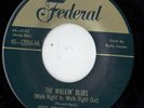 FEDERAL blues R&B 45  FLUFFY HUNTER - The Walkin' Blues