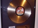 Led Zeppelin Physical goldene Schallplatte gold record