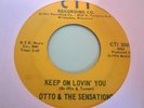 rare funk sweet soul 45 OTTO & THE SENSATIONS Hear CTI
