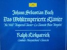 R KIRKPATRICK, CEMBALO HARPSICHORD (5) LP Bach: Klavier