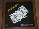 NETWORK - I NEED YOU - RARE FUNK - RAMS HORN 1984 MINT