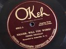 FISHER HENDLEY OKEH 45012 COUNTRY 78 RPM E