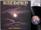 Bathory -The Return LP 1985 ORIG. darkthrone beherit