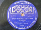 JOSEPH AND CLEOMA FALCON / DECCA 17034 / GREAT CAJUN 78