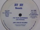 BOOGIE* Jan Leslie Holmes - I'm Your Superman *SCARCE*