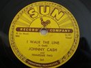 ROCK & ROLL- JOHNNY CASH- SUN 78 RPM RECORD- LISTEN